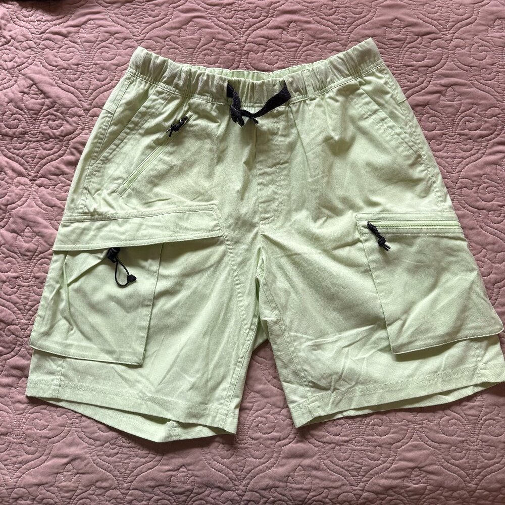 NWOT Men's Nike ACG Lime Green Cargo Shorts